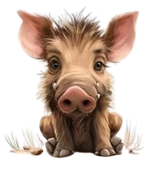 Wild Child warthog